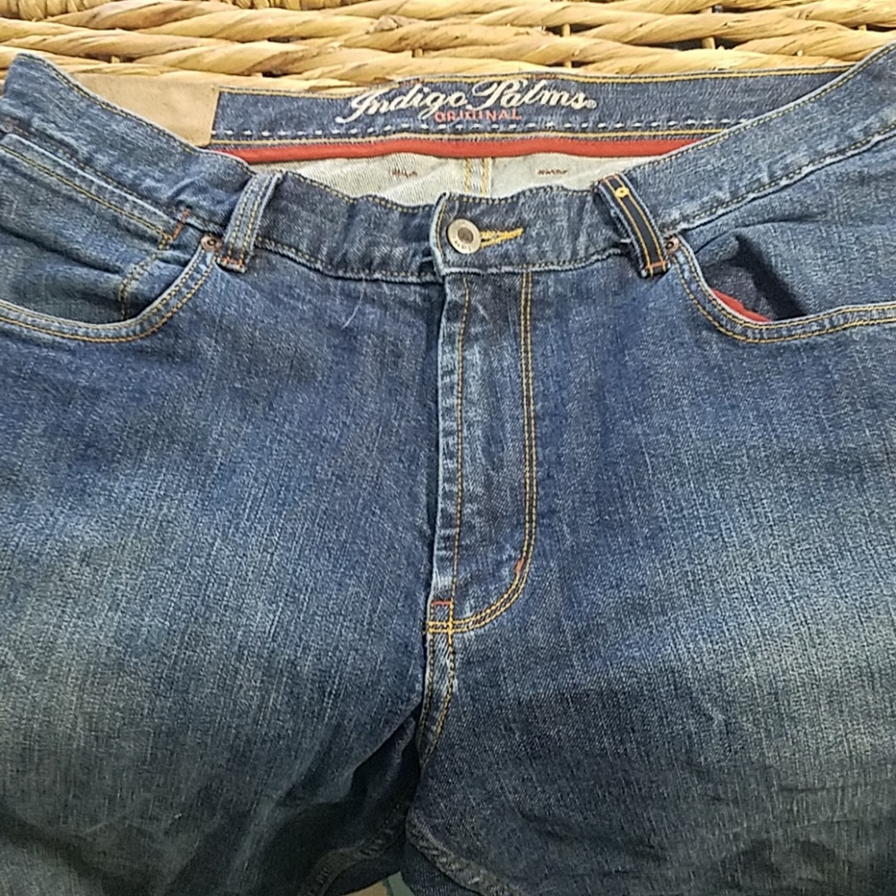 Indigo Palms Denim 34x32